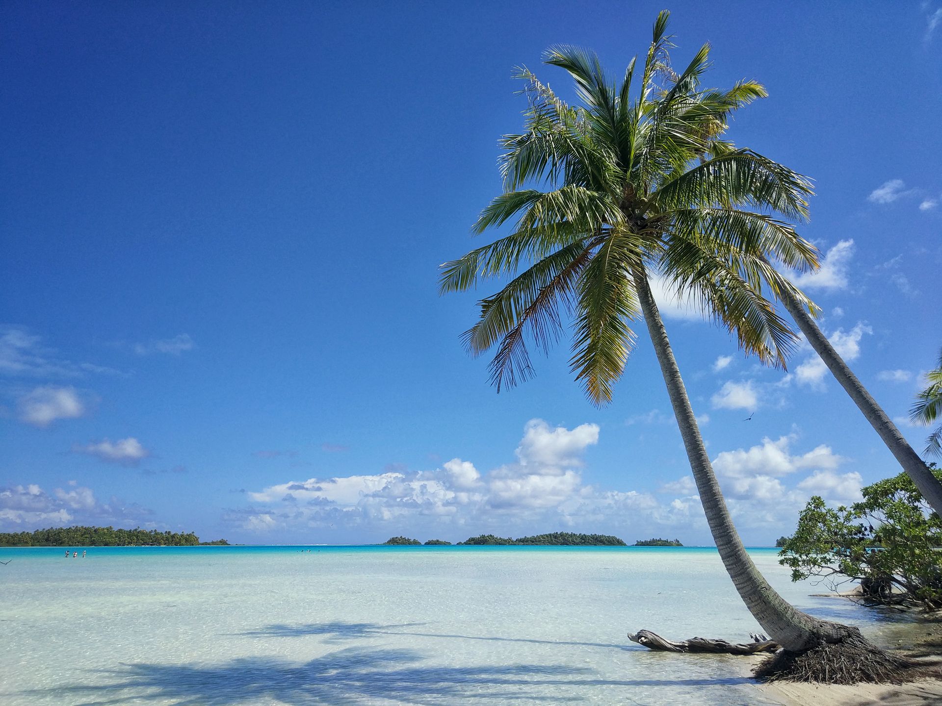 Lost in Travels - Blue lagoon in Rangiroa